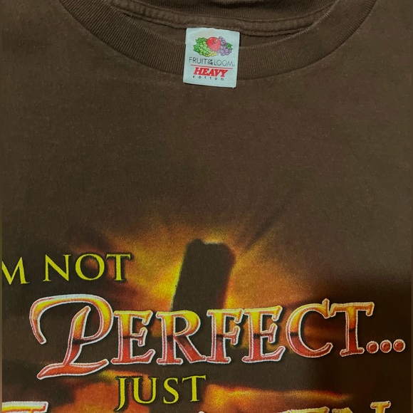 Y2K-religious T-shirt sz L - Picture 2 of 3